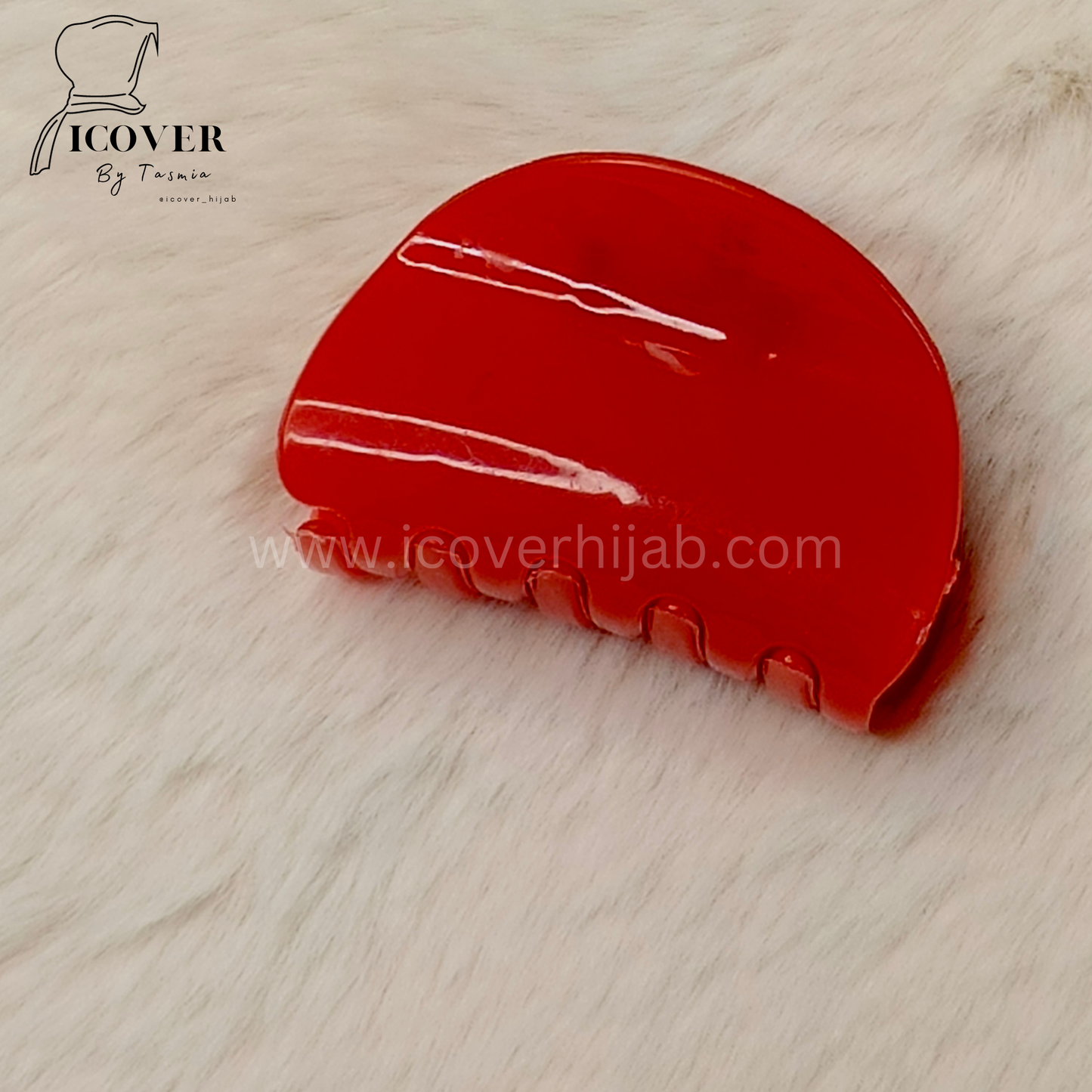 hair clip egg shape