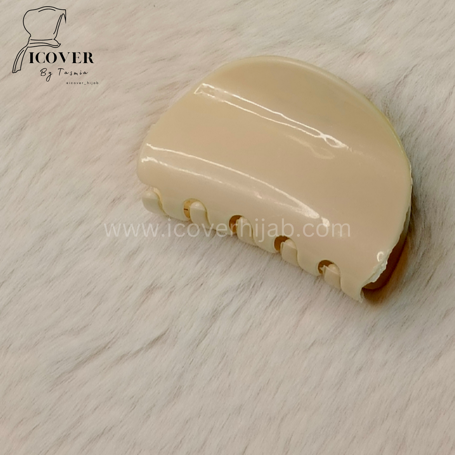hair clip egg shape