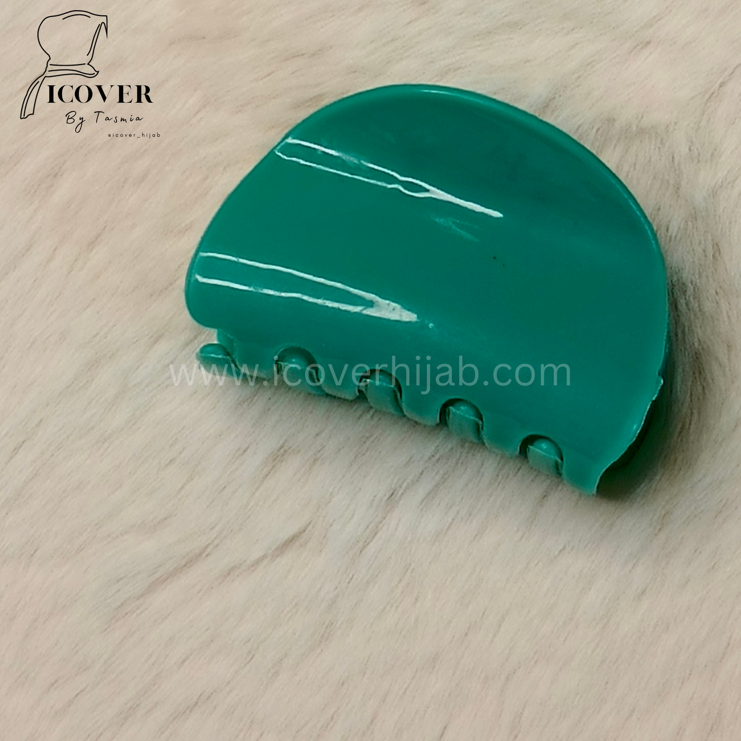 hair clip egg shape